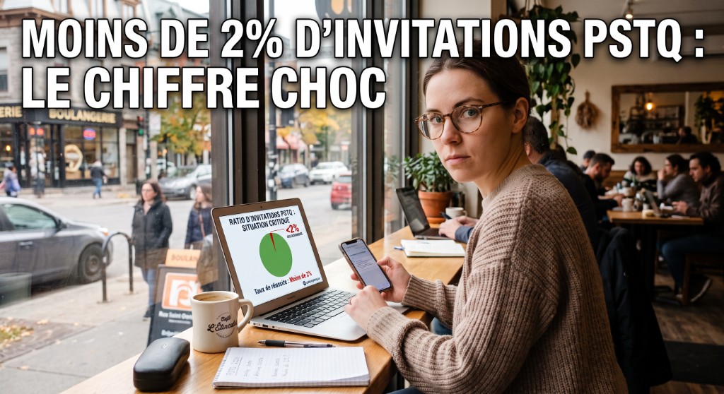 PSTQ : moins de 2 % des déclarations d'intérêt ont mené à une invitation